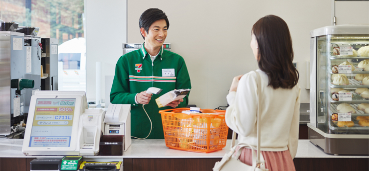 Photo of the interior of a domestic convenience store