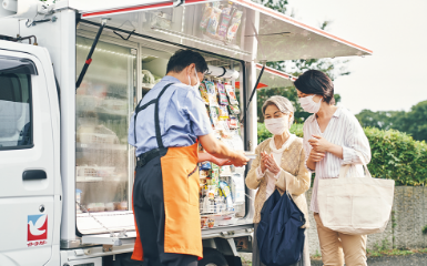 Create a livable society with local communities through various customer touchpoints