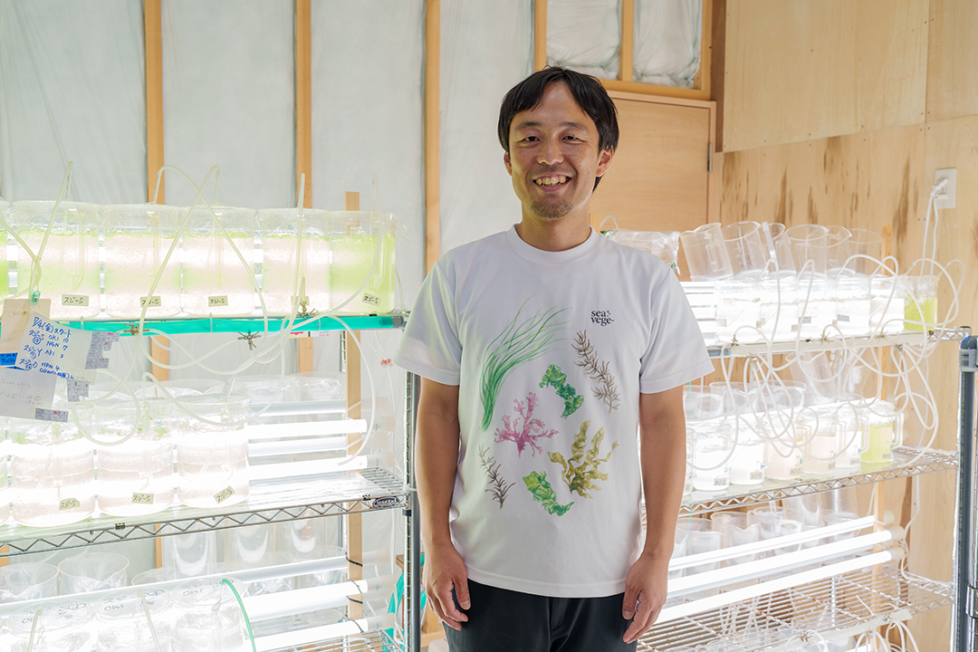 シーベジタブル共同代表の友廣裕一さん