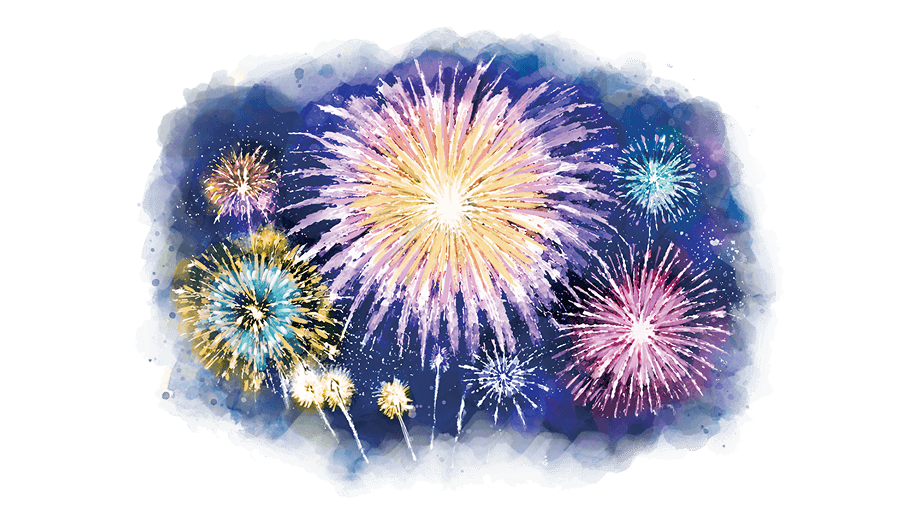 花火大会のイラスト
