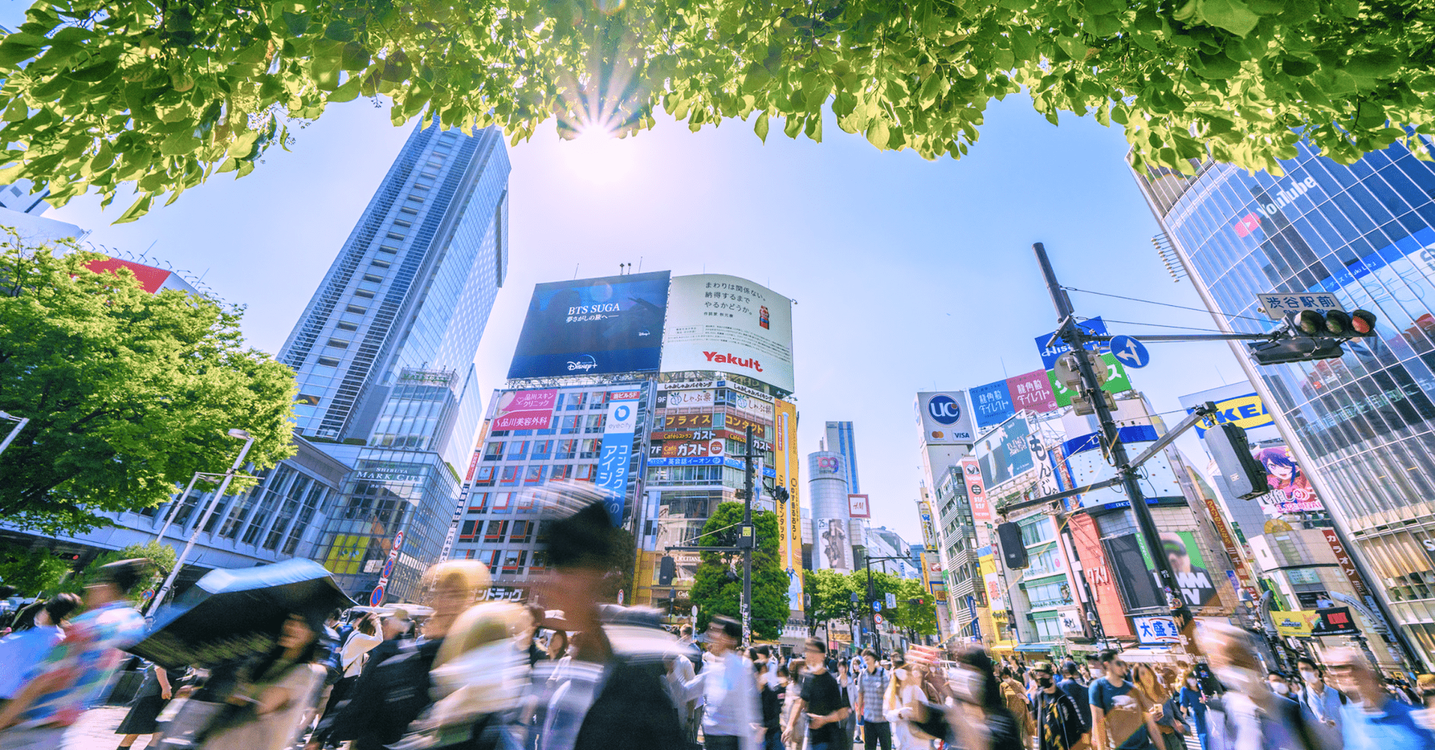渋谷スクランブル交差点
