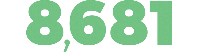 8,681店舗
