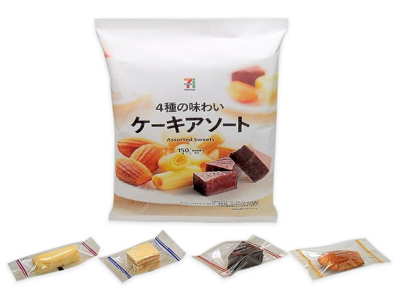 セブンプレミアム 菓子に初めて紙パッケージを採用 セブンプレミアム 4種の味わい ケーキアソート を発売 全国のセブン アイグループ店舗で4月日 月 より順次発売 企業情報 セブン アイ ホールディングス